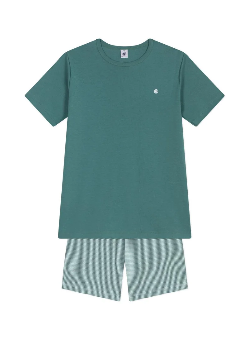بيتي باتو Children's short stripy cotton pyjamas